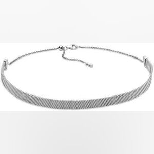 Pandora Silver Mesh Necklace